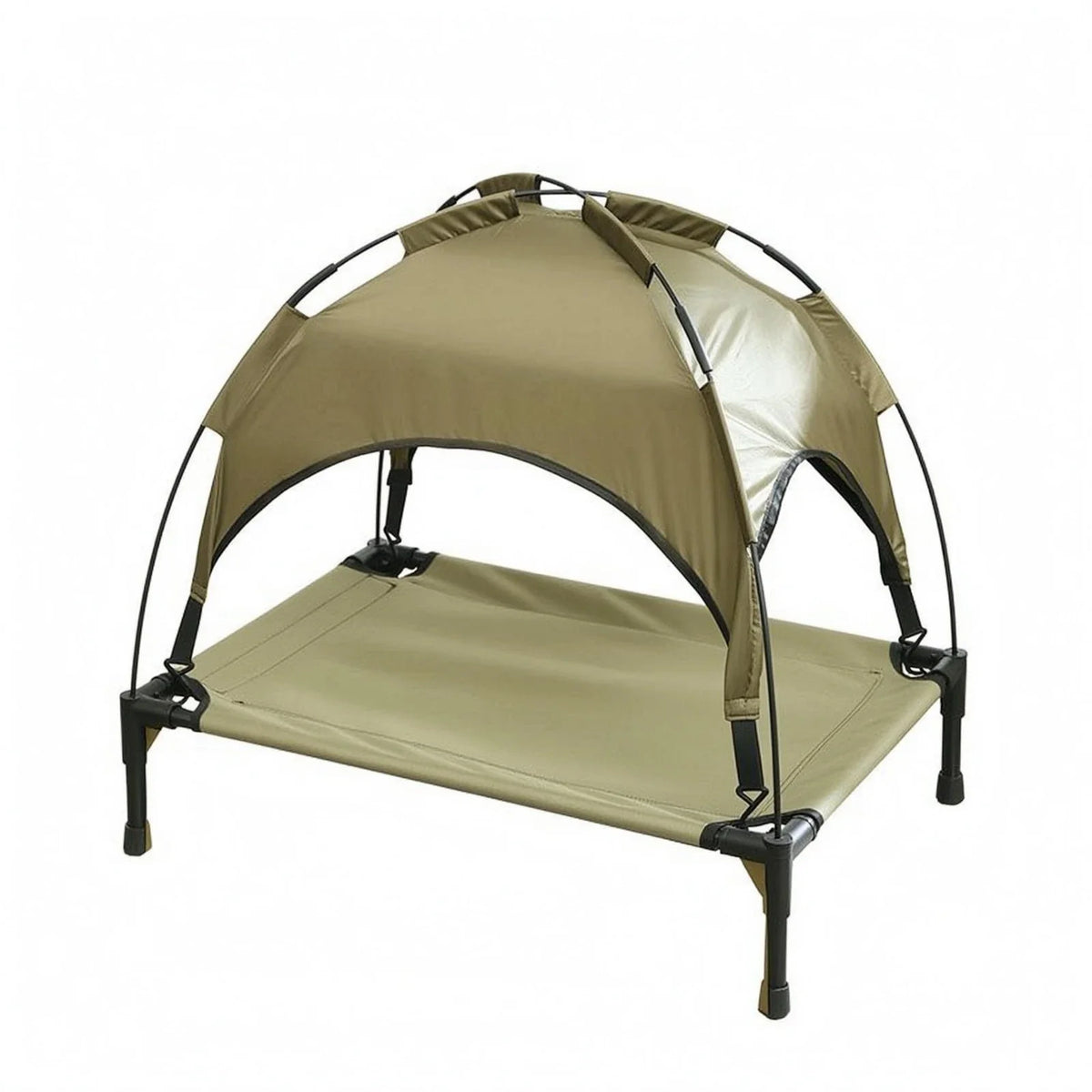 Foldable Elevated Dog Cot Bed with Removable - ProPawPet.com