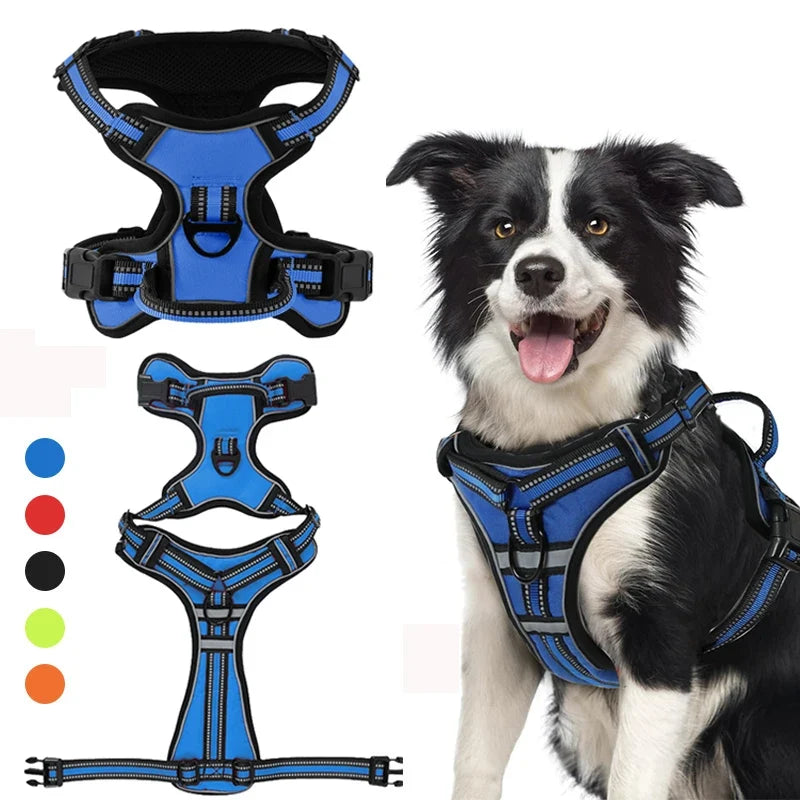 Adjustable Dog Harness Vest Pet Reflective - ProPawPet.com