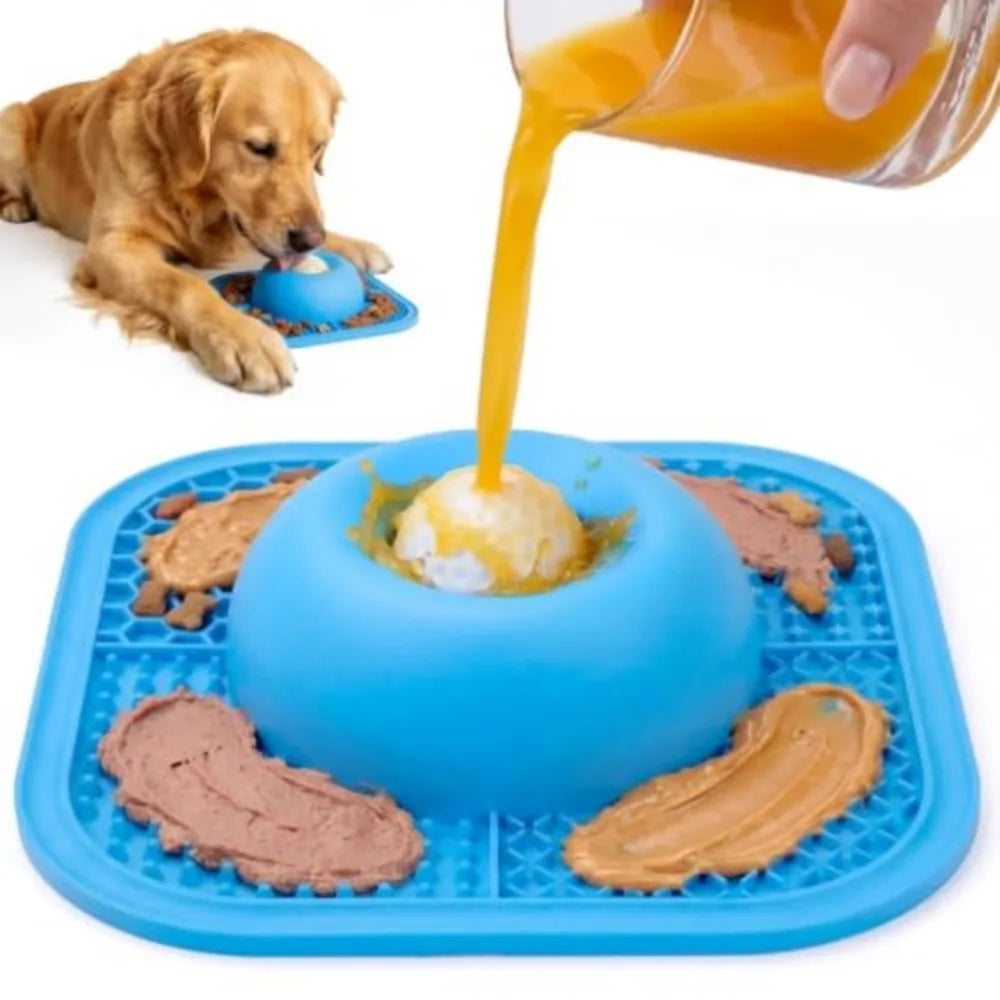 Slow Feeder Dog Bowls & Lick Mat for Liquid - ProPawPet.com