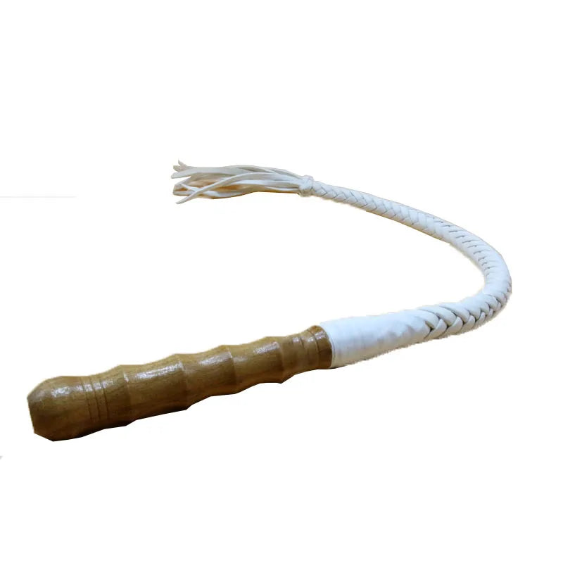 Leather Dog Protection Training Whip – Dog Supplies