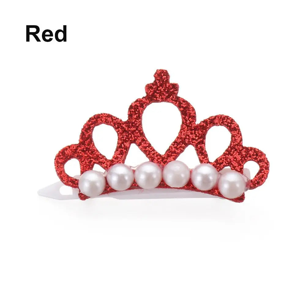 Random Pearl Pet Headwear Cat Grooming Supplies Puppy – 5 Colors