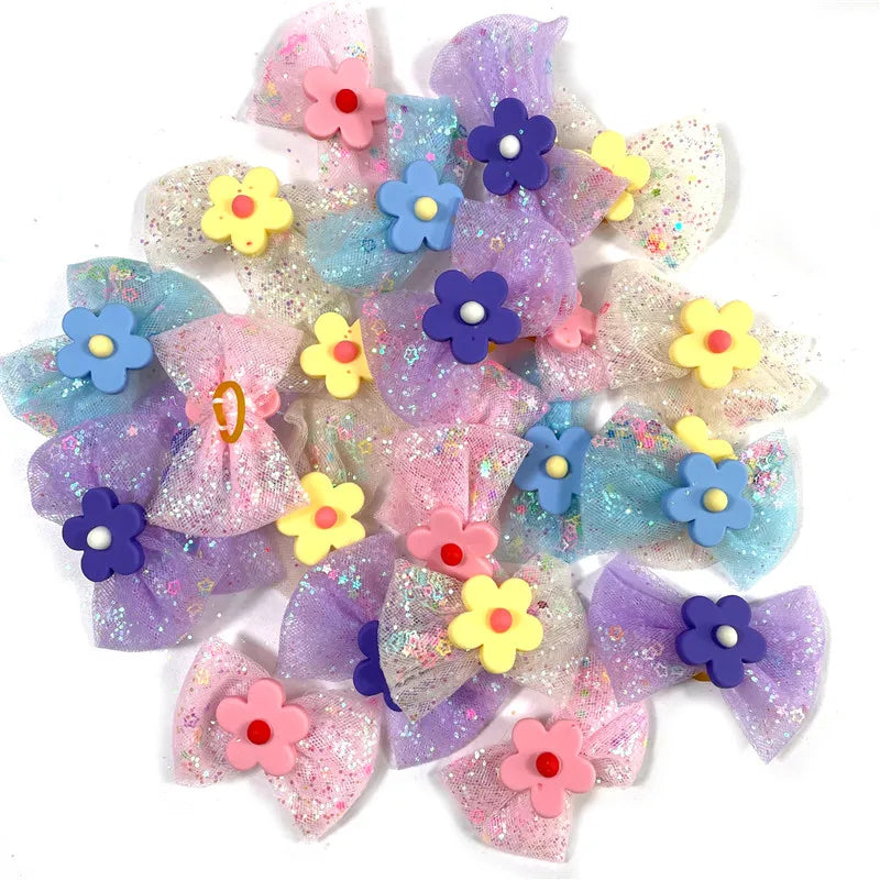 30/50pcs Pet Bows Spring Small Dog Hair - ProPawPet.com