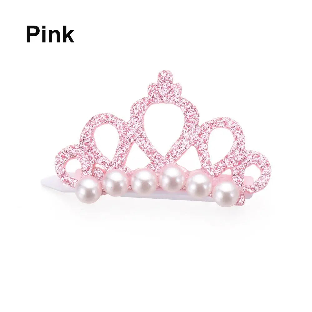 Random Pearl Pet Headwear Cat Grooming Supplies Puppy – 5 Colors
