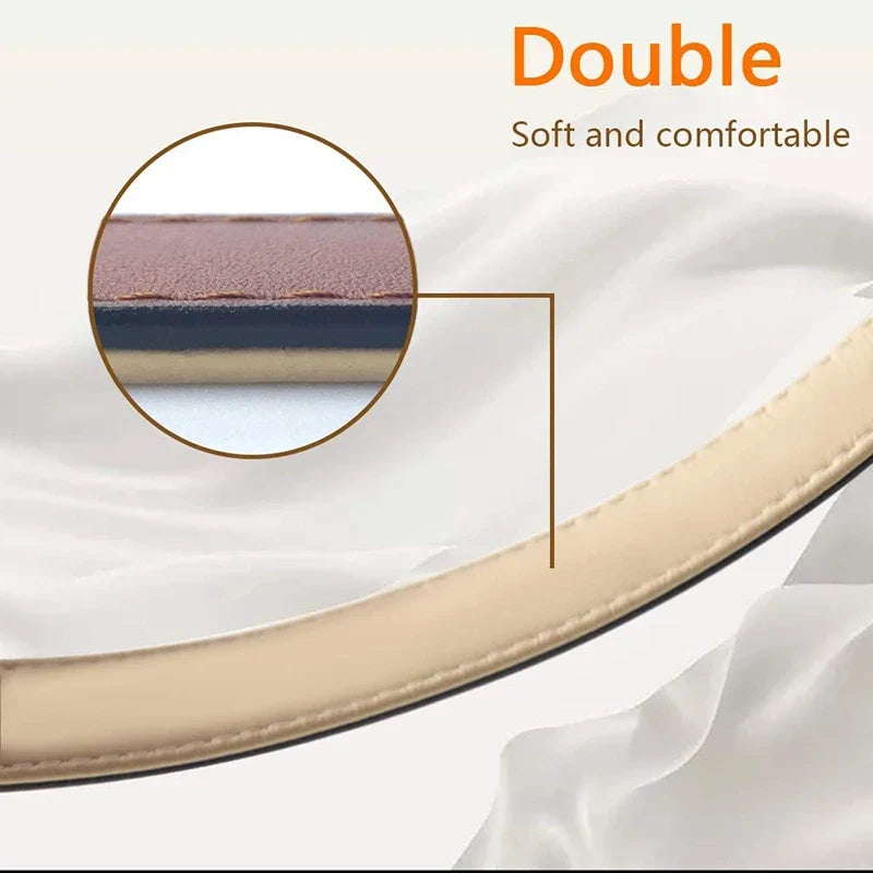Adjustable Genuine Soft Leather Dog Collar - ProPawPet.com