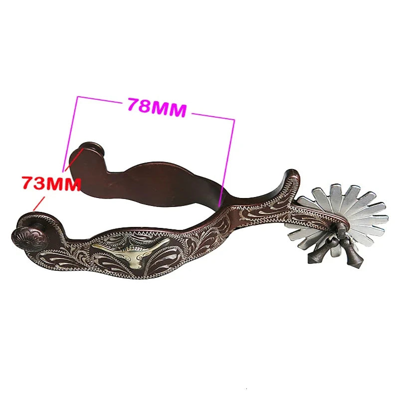 2pcs Horse Riding Bronzed Western Style - ProPawPet.com