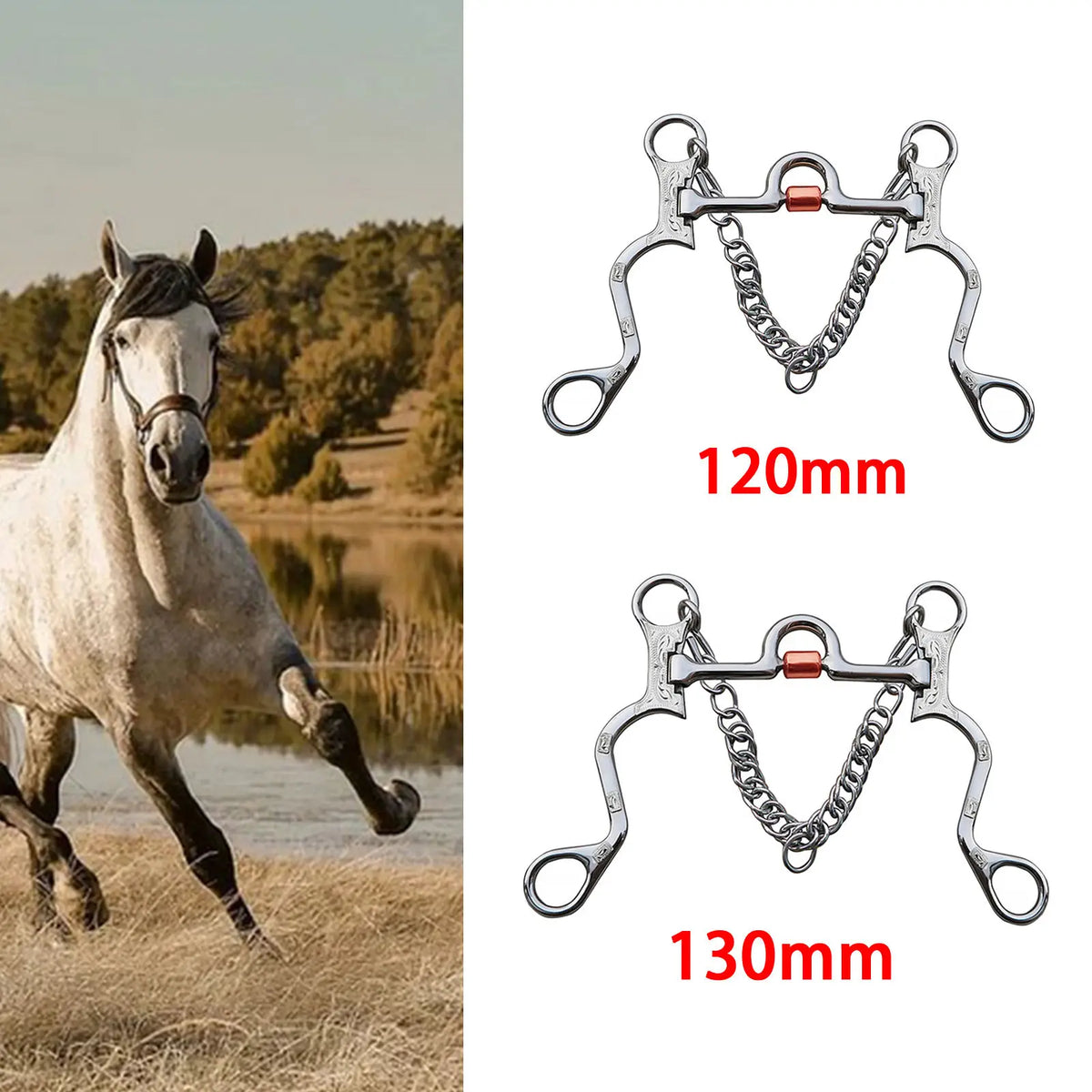 Stainless Steel Horse Bit Copper Mouth Sweet - ProPawPet.com