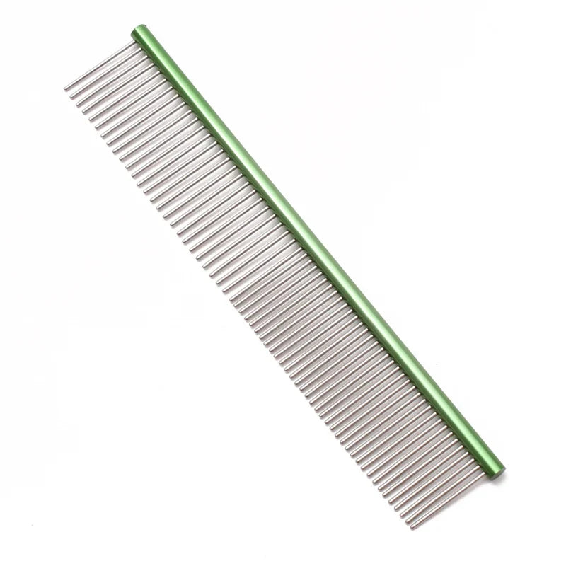Puppy Grooming Comb Groomer for Dog Stainless Aluminum Pets – 15 Colors