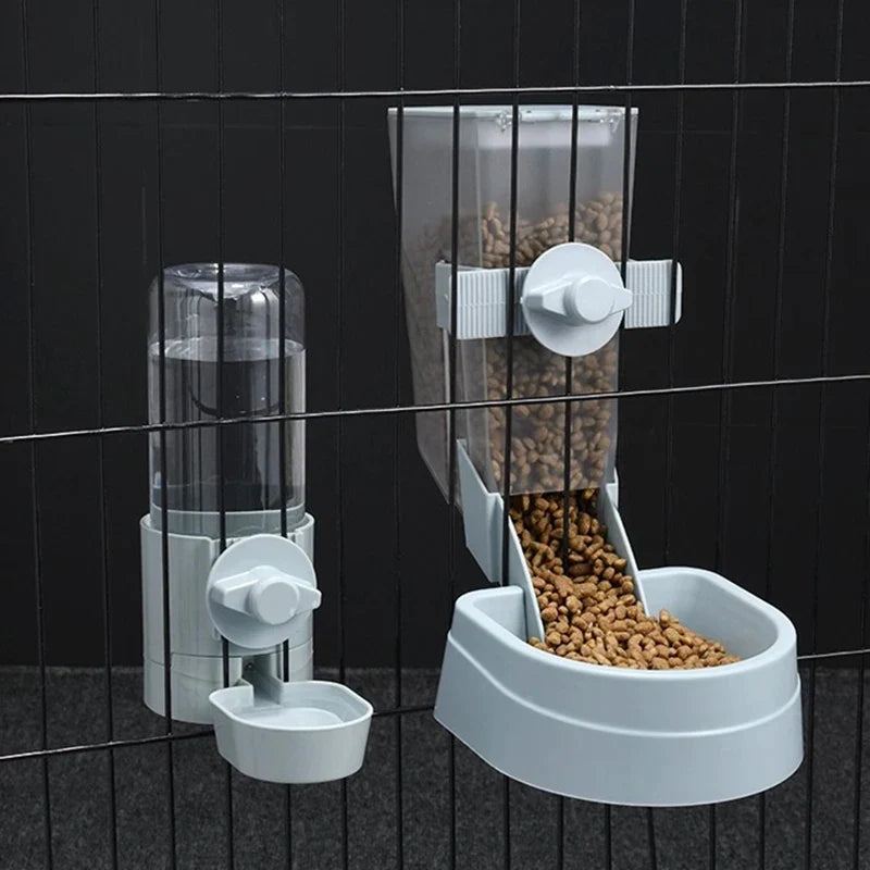Automatic Pet Feeder Cage Hanging Bowl Water - ProPawPet.com