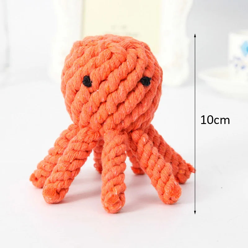Cute Octopus Pulpo Pet Rope Toys Safety Puppy Dog Chew – Dog Supplies