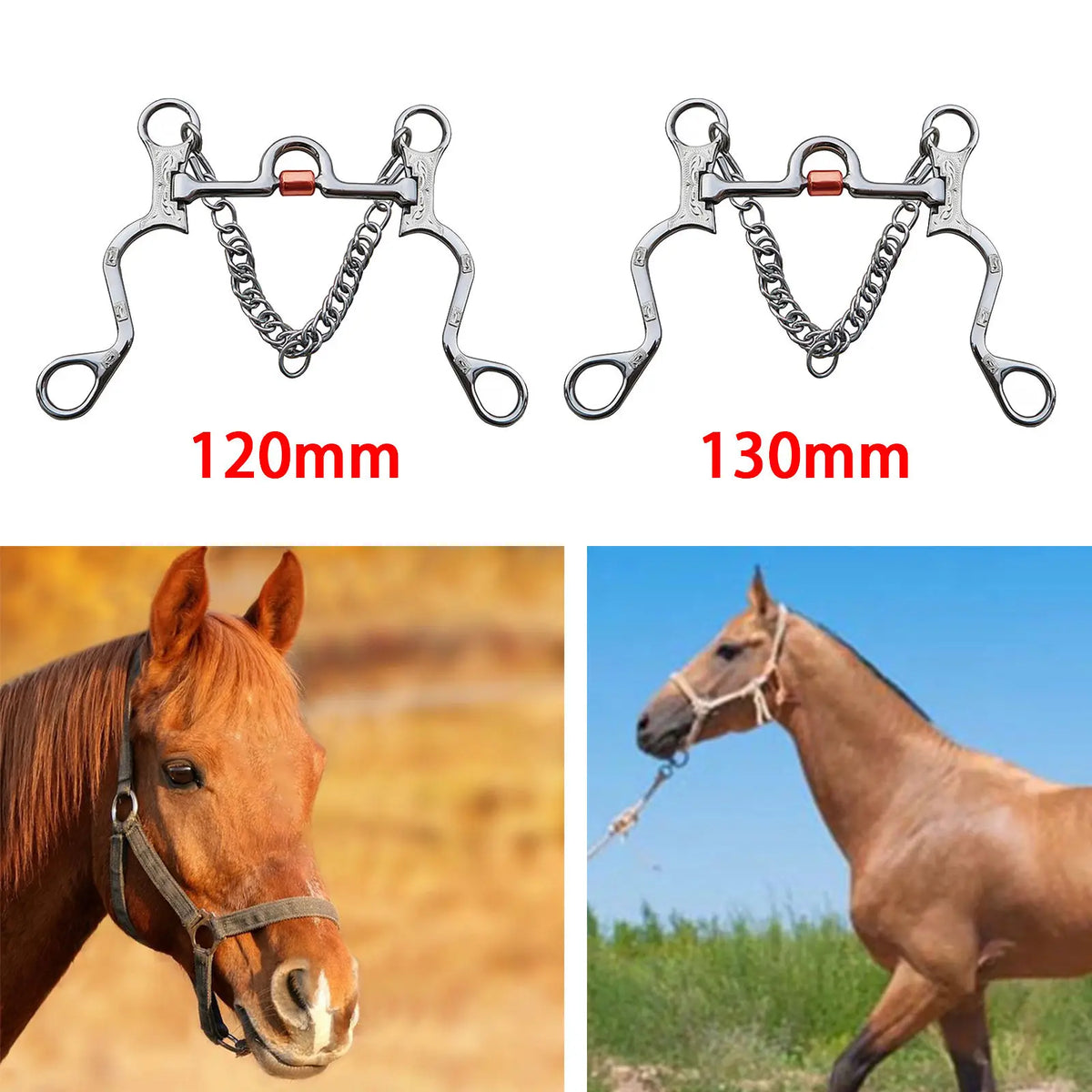 Stainless Steel Horse Bit Copper Mouth Sweet - ProPawPet.com