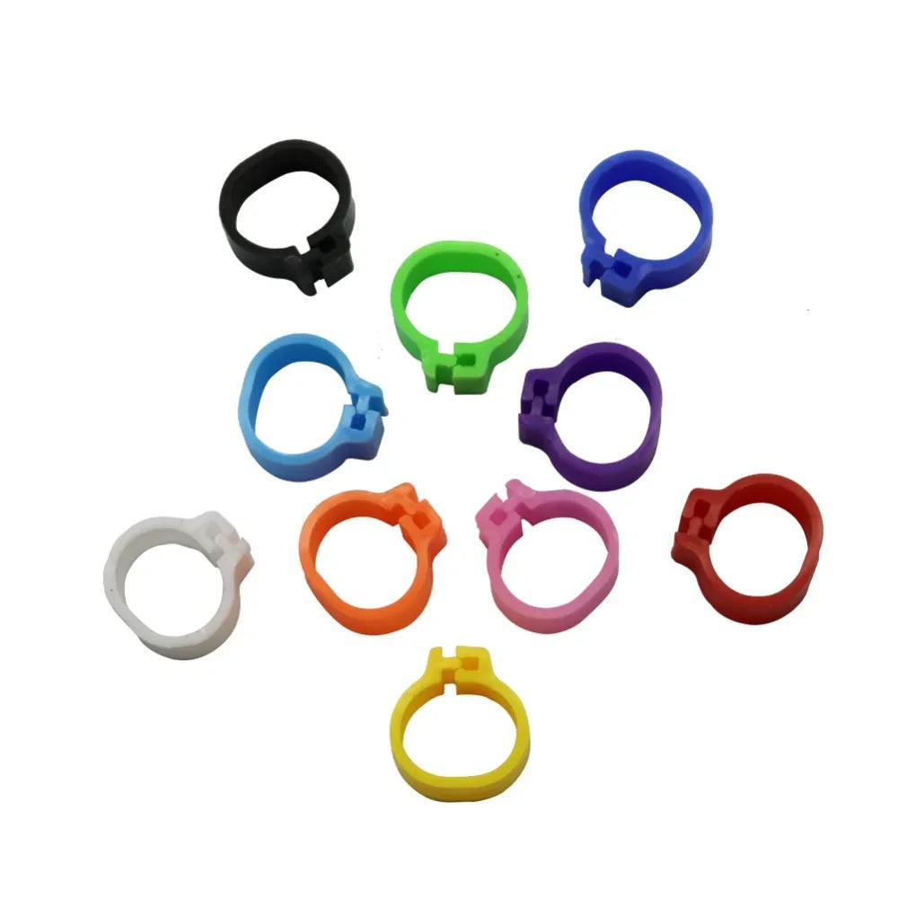 Multicolor Pigeons Rings 10mm Bayonet - ProPawPet.com