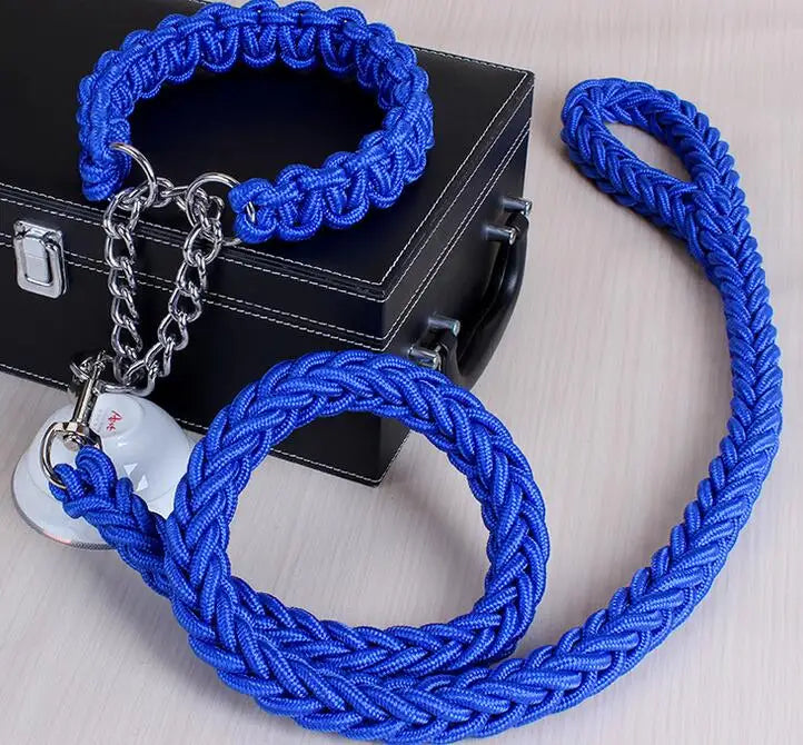Double Strand Rope Large Dog Leashes Metal P - ProPawPet.com