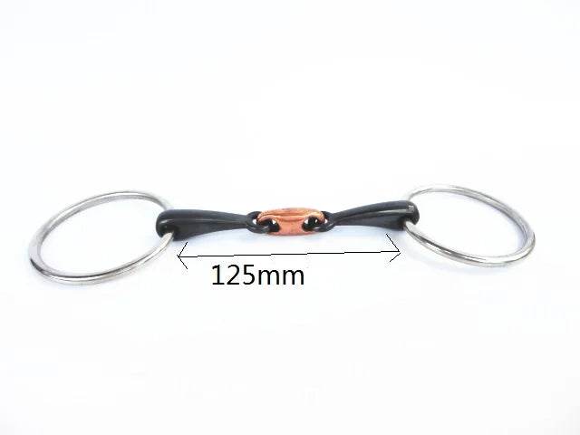 11.5cm Sweet Iron Mouthpiece Horse Bit Loose O Ring – 4 Colors