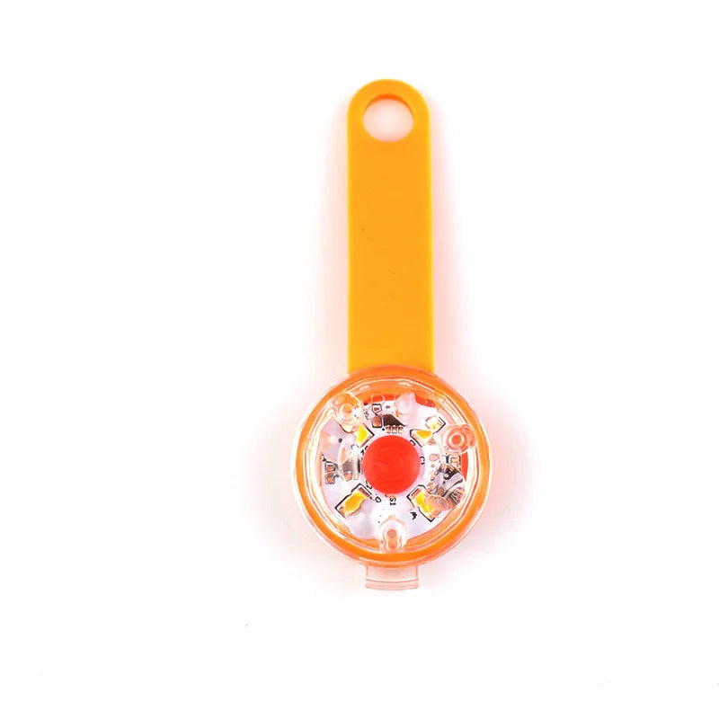 LED Dog & Cat Collar Pendant Night Safety Luminous Light – 6 Colors