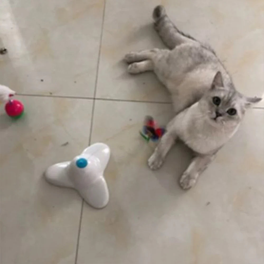 Electric Automatic Rotating Cat Toy Colorful - ProPawPet.com