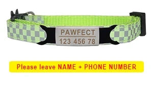Cat Collar Custom Personalized ID Free - ProPawPet.com