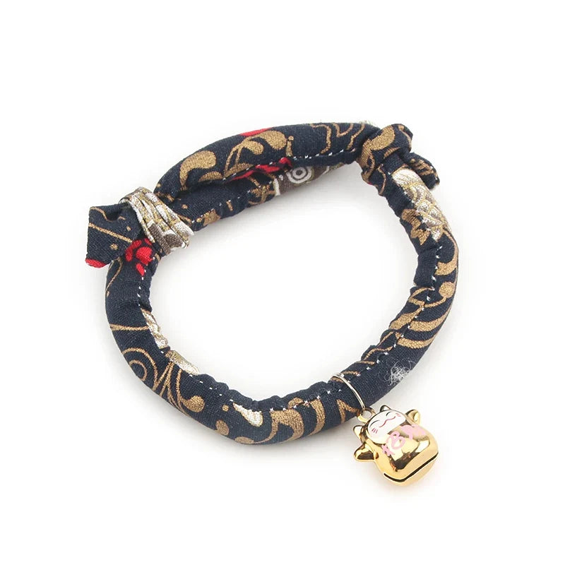 Sakura Japanese Cute Cat Collar With Bell - ProPawPet.com