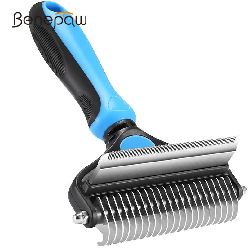 Benepaw Professional Dog Comb Rake 2 In 1 - ProPawPet.com