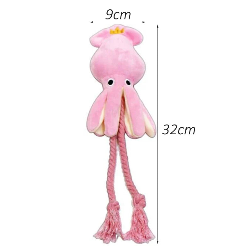 Plush Flamingo Pet Squeaky Toys for Small - ProPawPet.com