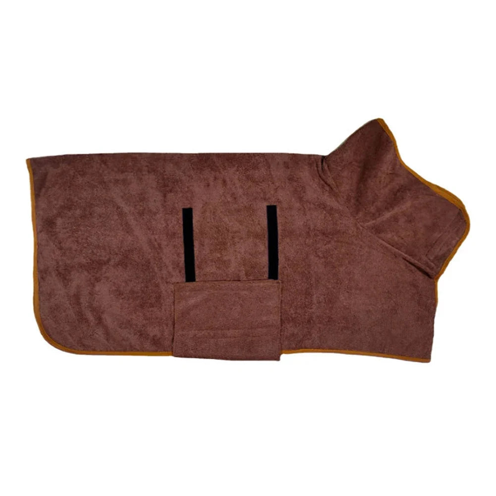 Dog Bathrobe Absorbent Pet Quick Drying Bath - ProPawPet.com