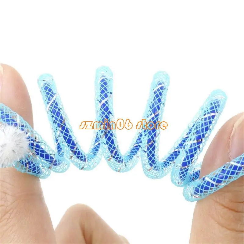 462F 2Pcs Colorful Coils Spring with Plush - ProPawPet.com