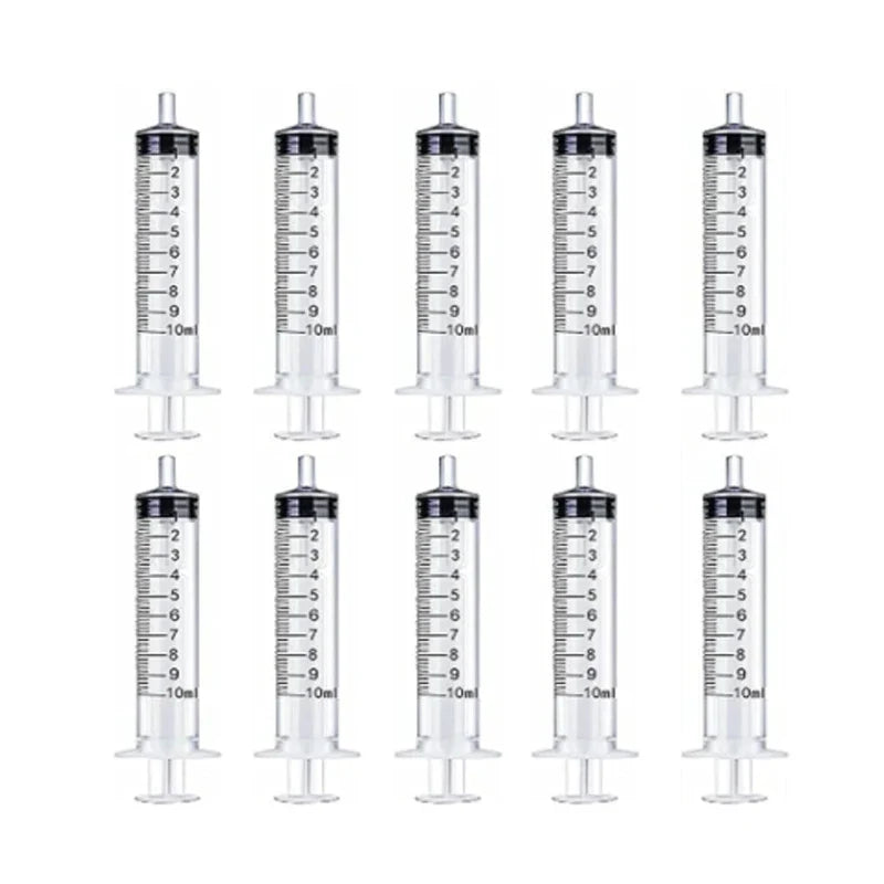 1ml-10ml Plastic Bulk Needle-free Disposable Syringes – 9 Colors