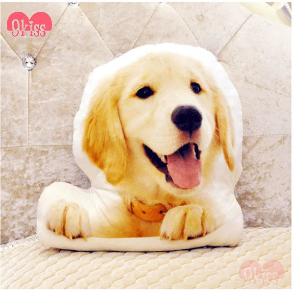 3D Cat & Dog Animal Shaped Pillow Customized Simulation 3D – Cat Supplies