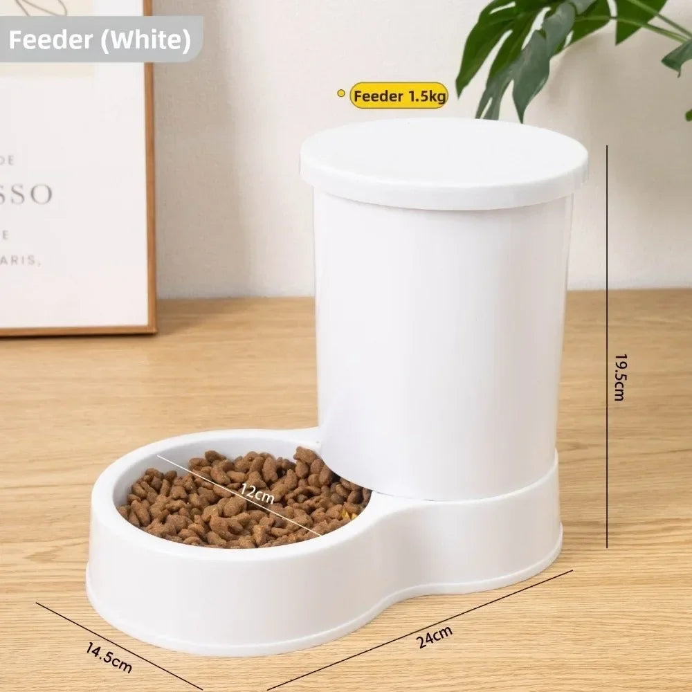 800mL Pet Automatic Feeder Large Capacity 2 - ProPawPet.com