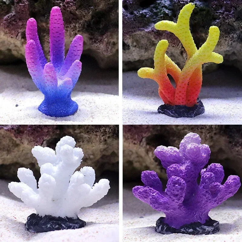 Resin Simulation Mini Coral Micro Landscape - ProPawPet.com