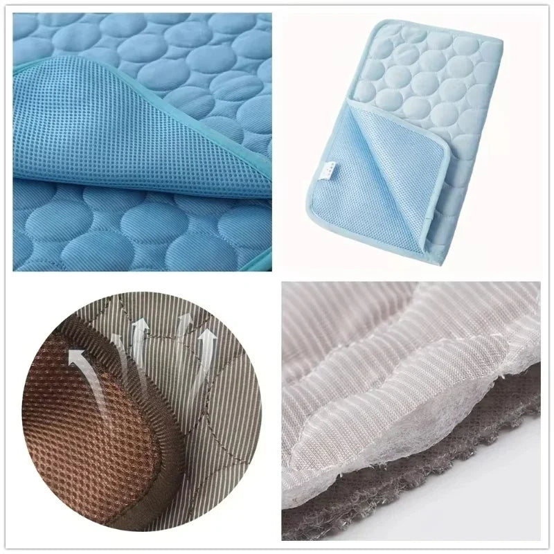 Summer Dog Cooling Mat Pet Ice Bed Durable - ProPawPet.com