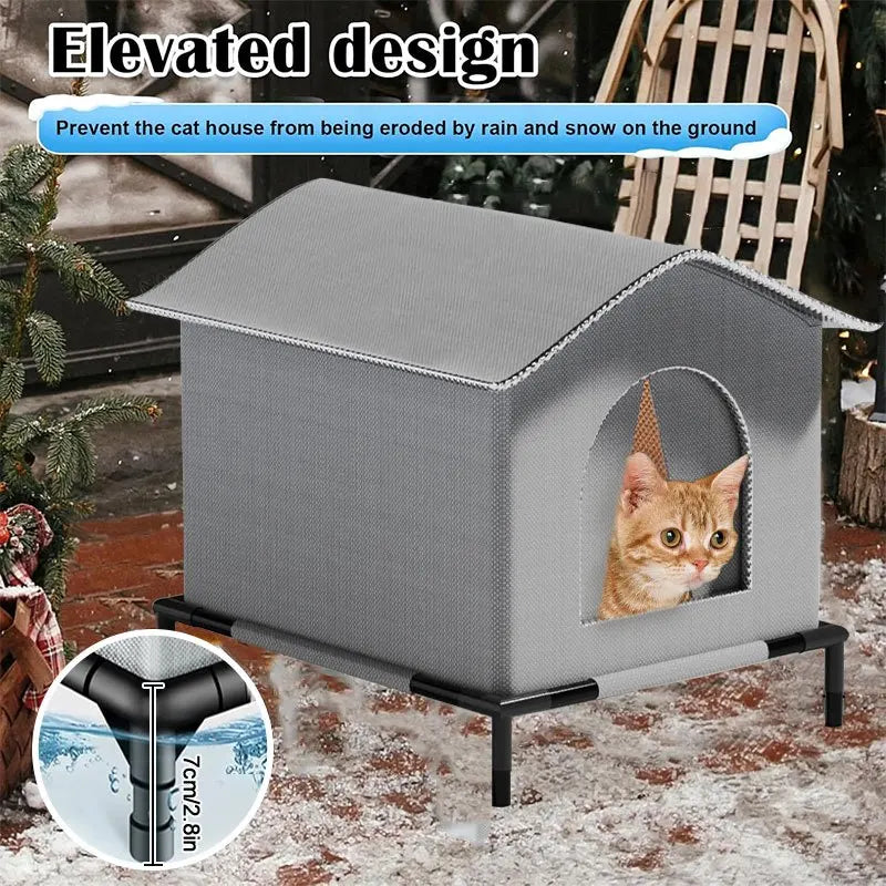 Stray Cat Houses with Mat Waterproof Summer - ProPawPet.com