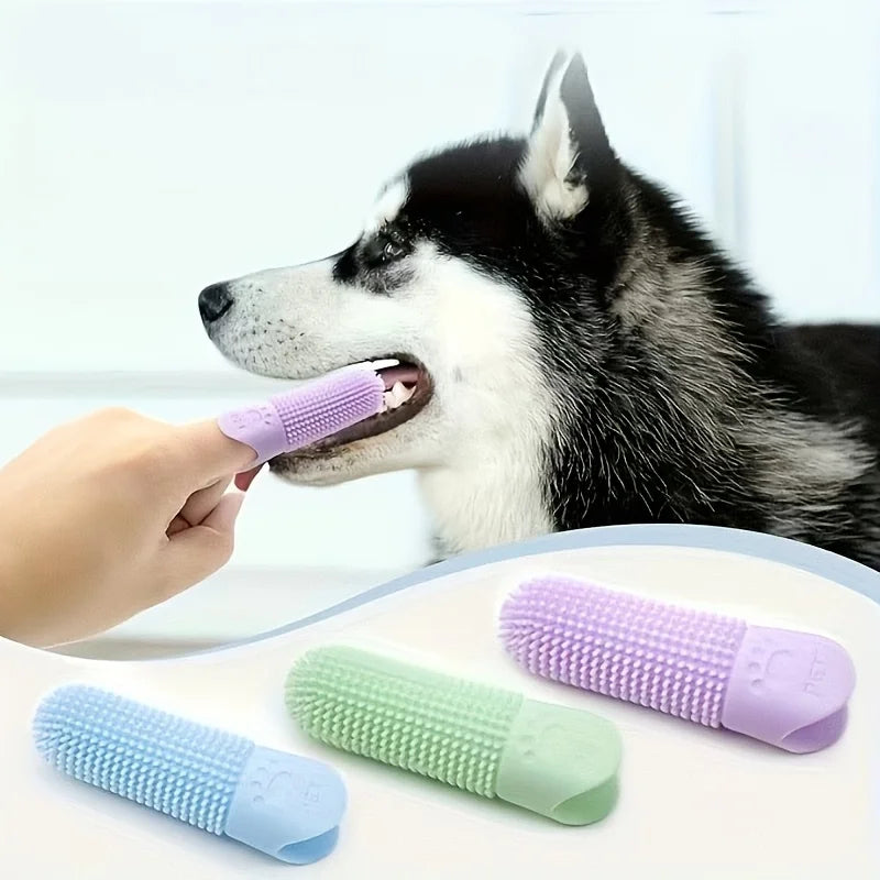 360 Degree Silicone Finger Toothbrush for - ProPawPet.com