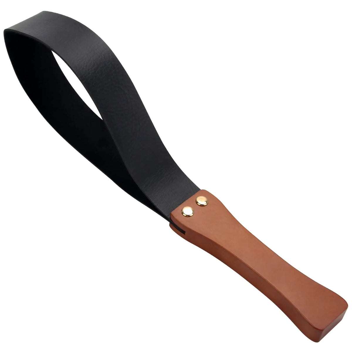 Riding Crop for Horses, Leather Paddle with Anti Slip Wooden – Horse Supplies