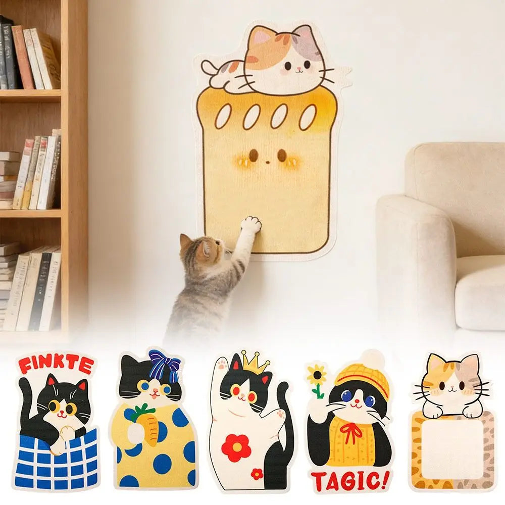 New Self-adhesive Cat Scratcher Wall-mounted - ProPawPet.com