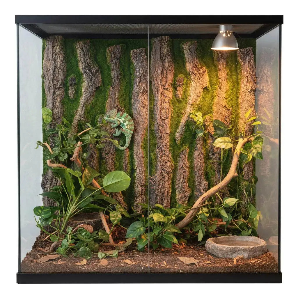 Fish Tank Background Board 3D Reptile Tank - ProPawPet.com