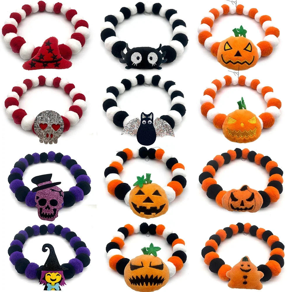 30pcs Dog Collar Halloween Dog Necklace - ProPawPet.com