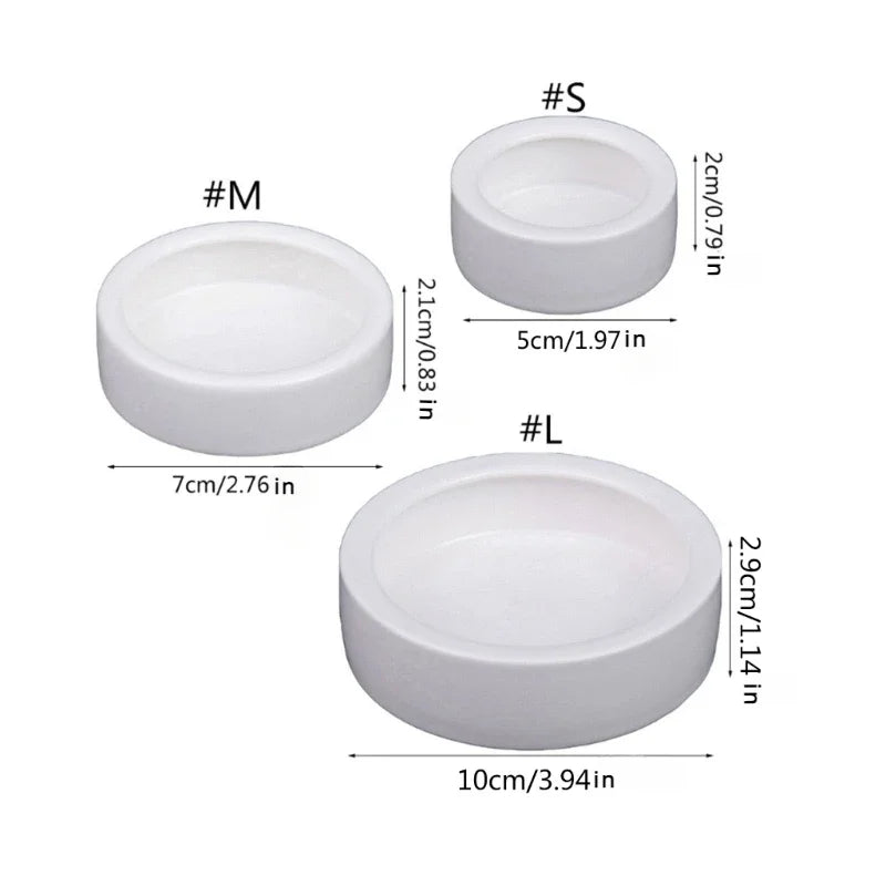 Reptile Food Bowl Anti-Escape Ceramic Feeder - ProPawPet.com