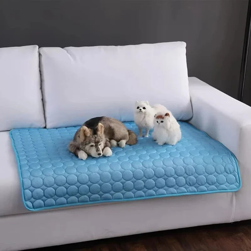 Summer Dog Cooling Mat Pet Ice Bed Durable - ProPawPet.com