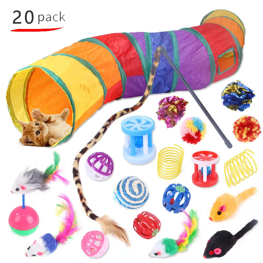 12- Set Pet Kitten Toys – photo 6