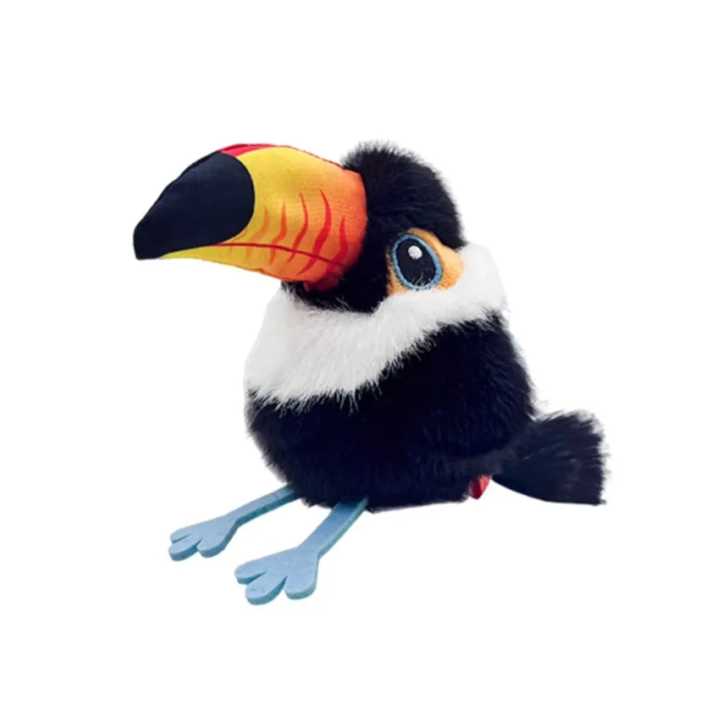 Electric Chirping Bird Toy Touch Activated Squeaky Sound – 3 Colors