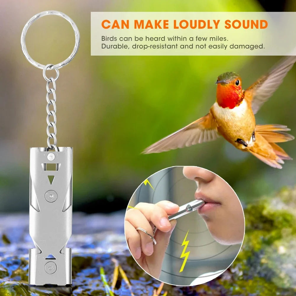 Metal Birds Ultrasonic Training Whistle Back - ProPawPet.com