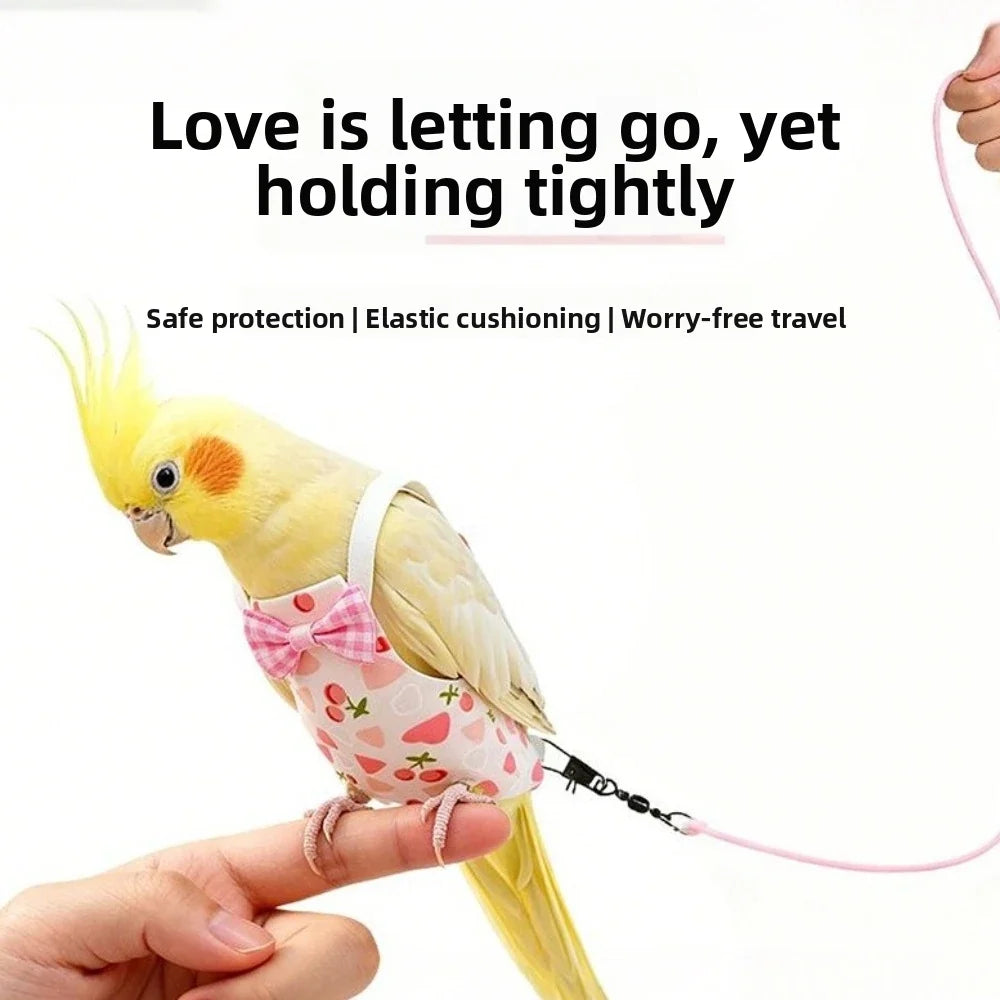 Colorful Fruit Bird Harness Leash 2m Rope - ProPawPet.com