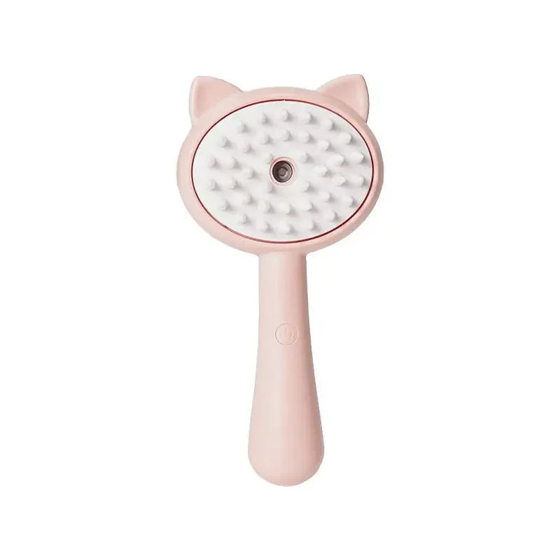 Pet Steam Grooming Brush Cat & Dog Cleaning Steamy Spray