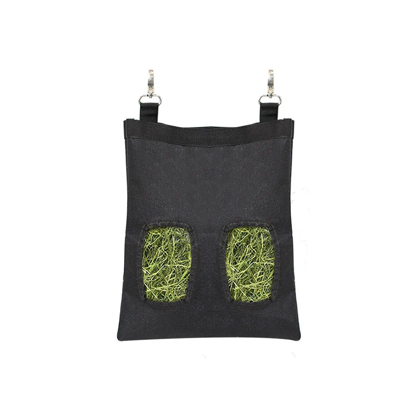 Durable Rabbit Hay Bag Hanging Pouch Food Feeder – 2 Colors