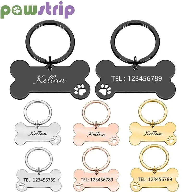 Engraved Pet ID Name for Cat Puppy Dog - ProPawPet.com