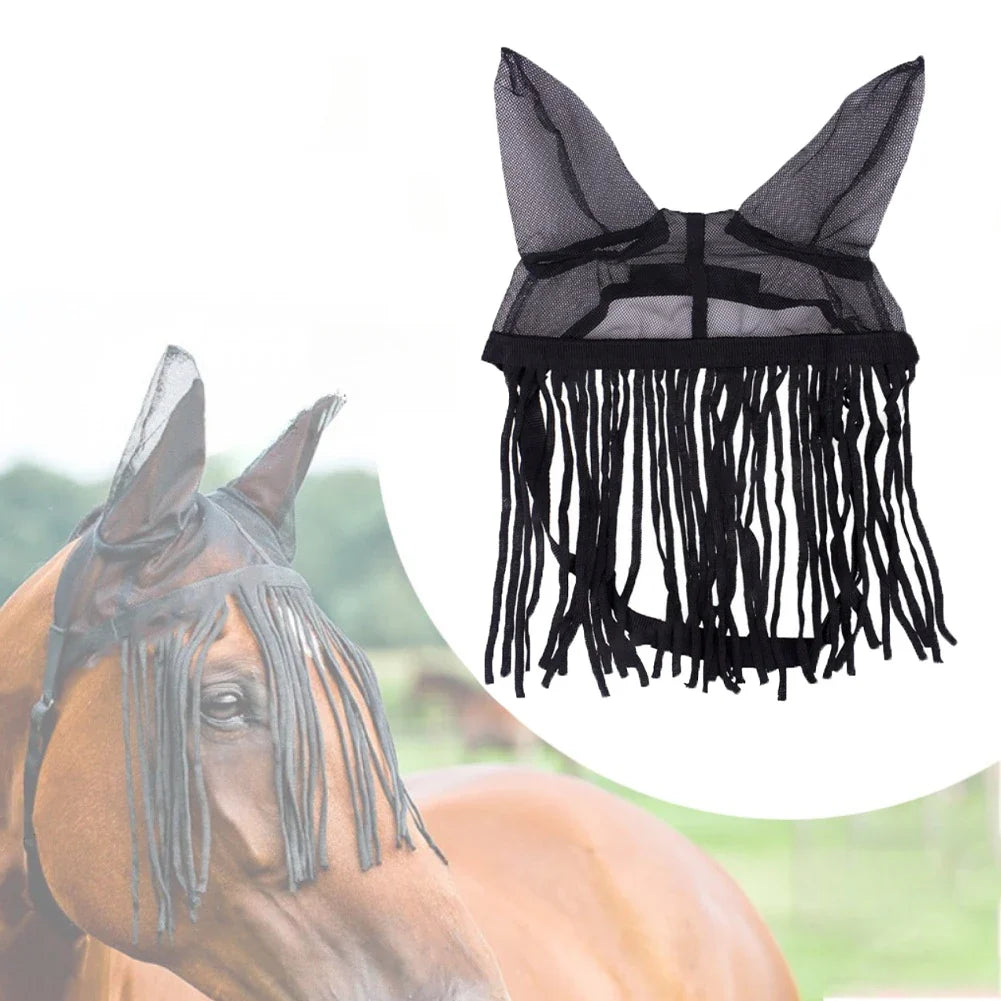 Breathable Horse Fly Cover With Tassels For - ProPawPet.com