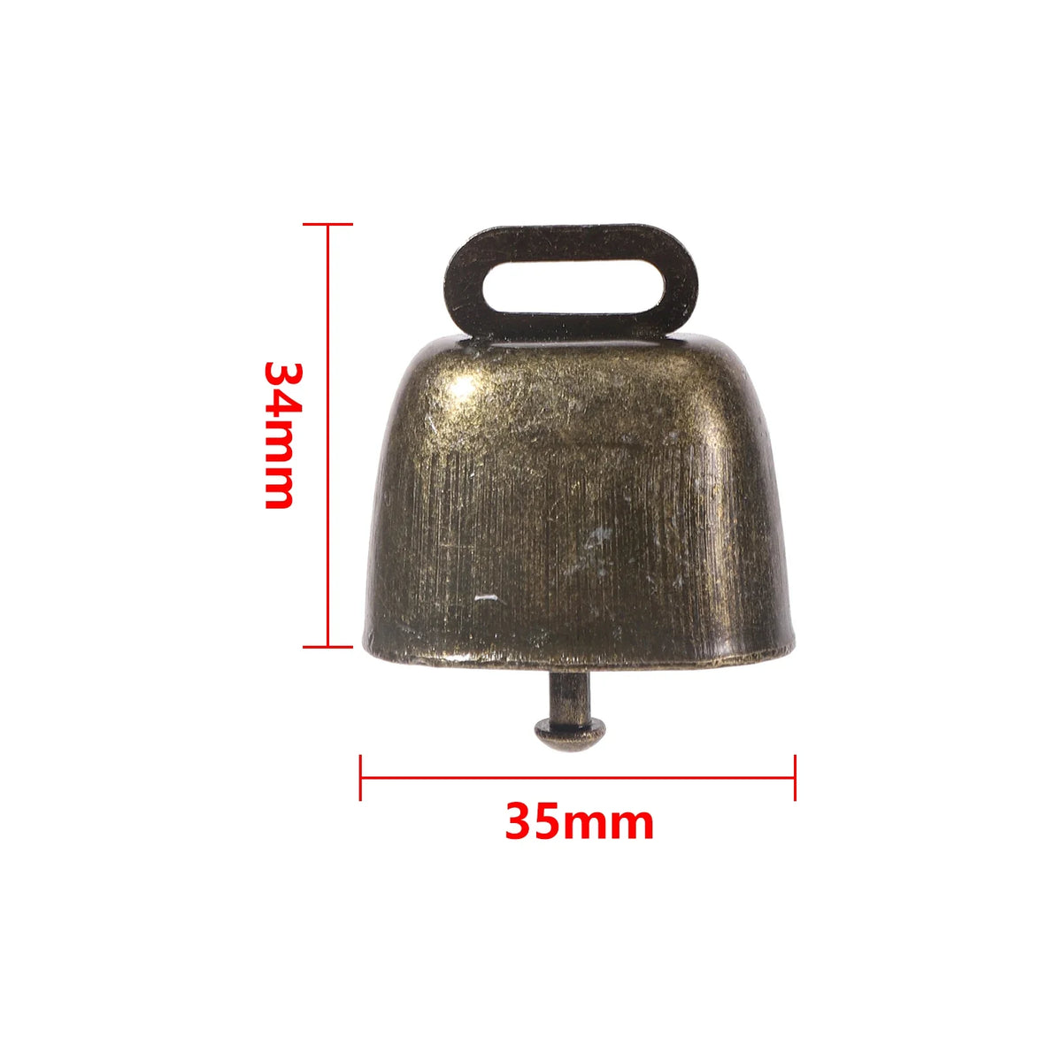 Animal Pet Copper Bells Hanger Metal Loud Crisp Spread – 2 Colors