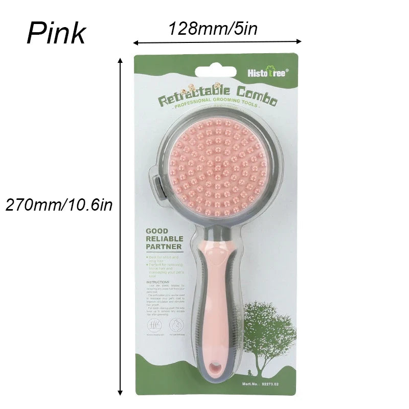 Dog Comb Double-sided Bathing Brush – Dog Supplies