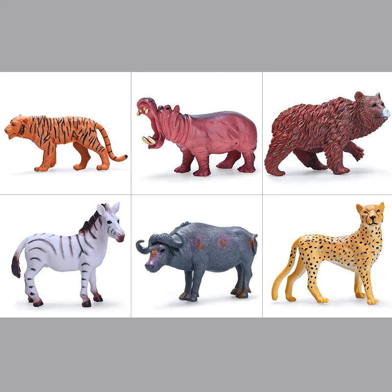 Realistic Animal Figures Toys, Safari Jungle - ProPawPet.com