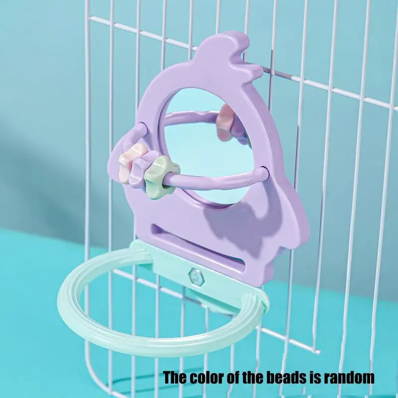Interactive Little Bird Relieve Boredom Mirror Plaything